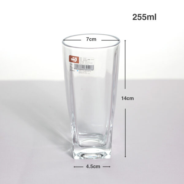 6Pcs Drinking Glass Set, Water Glasses, Tumbler 255ml WIYAMU